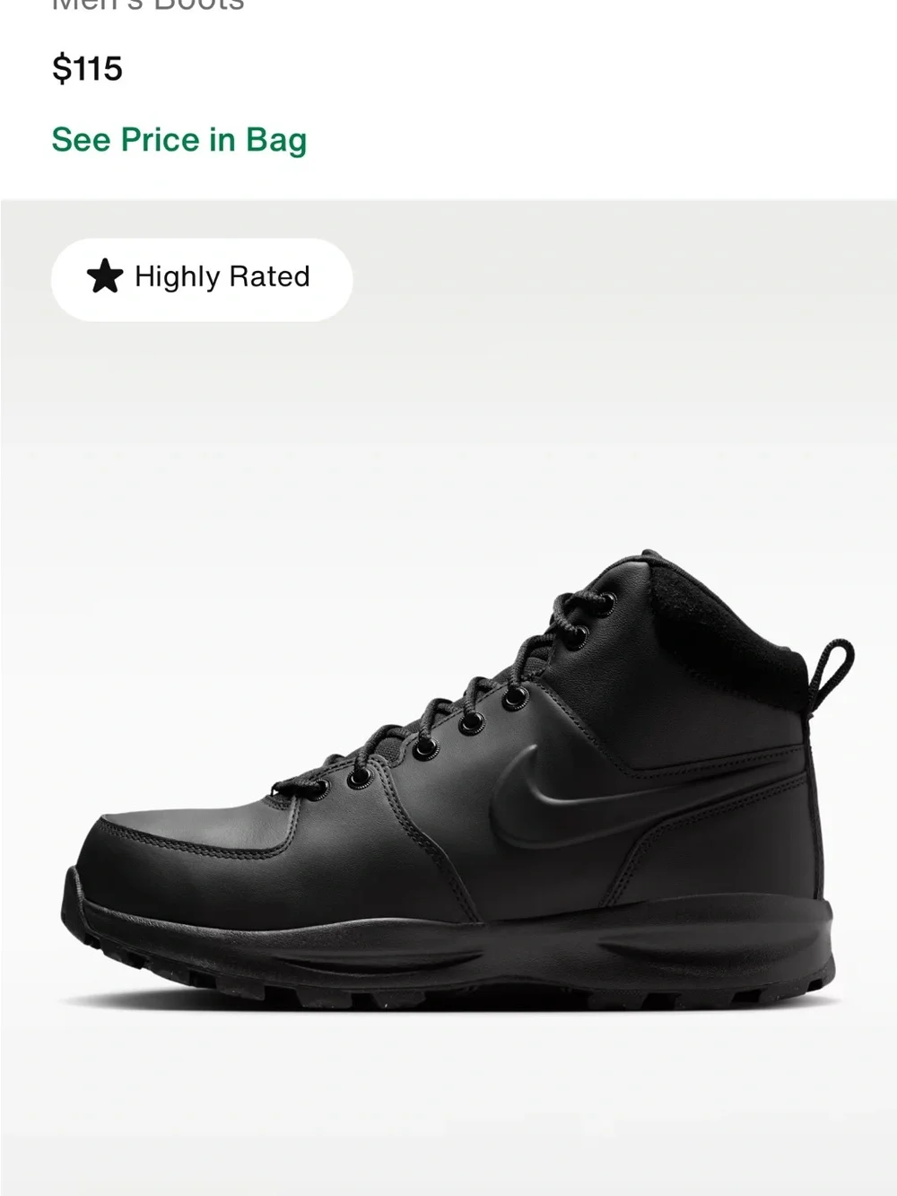 Nike Men's Manoa Leather Boots